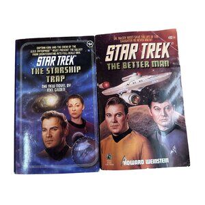 Star Trek Books The Original Series The Starship Trap & The Better Man PB